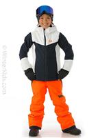 Junior Divine Jacket - Navy - Helly Hansen Junior Divine Jacket - WinterKids.com                                                                                                    