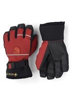 Junior Gore-Tex Flex 5 finger Glove - Red (560) - Hestra Junior Gore-Tex Flex 5 finger Glove - WinterKids.com                                                                                           