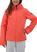 Girls Rylee Jacket - Fired Up (21032) - Obermeyer Girls Rylee Jacket - WinterKids.com                                                                                                         