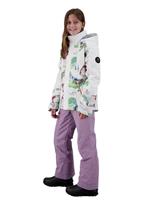 Girls Taja Print Jacket - Uncharted (21136) - Obermeyer Girls Taja Print Jacket - WinterKids.com                                                                                                    