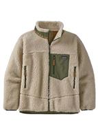 Patagonia Retro-X Jacket - Youth - Natural with Coriander Brown (NCBR) - Youth Retro-X Jacket                                                                                                                                  