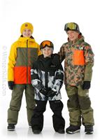 Side Hit Youth Jacket - Grape Leaf (CRE0) - Quiksilver Side Hit Youth Jacket - WinterKids.com                                                                                                     