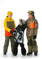 Side Hit Youth Jacket - Grape Leaf (CRE0) - Quiksilver Side Hit Youth Jacket - WinterKids.com                                                                                                     