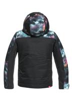 Cloud Nine Girl Jacket - True Black Pensine (KVJ6) - Roxy Cloud Nine Girl Jacket - WinterKids.com                                                                                                          