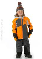 Toddler Ambush Jacket - Novelty Gray - Spyder Toddler Boys Ambush Jacket - WinterKids.com                                                                                                    