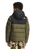 Youth Moondoggy Hoodie - Burnt Olive Green / TNF Black - TNF Youth Moondoggy Hoodie - WinterKids.com                                                                                                           