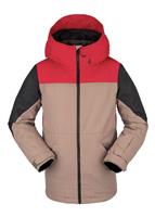 Boys Vernon Insulated Jacket - Red - Volcom Boys Vernon Insulated Jacket - WinterKids.com                                                                                                  