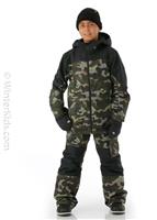 Boys Vernon Insulated Jacket - Army Camo - Volcom Boys Vernon Insulated Jacket - WinterKids.com                                                                                                  