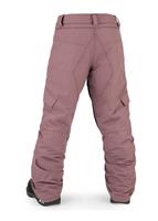 Girls Silver Pine Insulated Pant - Rosewood - Volcom Girls Silver Pine Insulated Pant - WinterKids.com                                                                                              