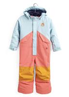 Toddler One Piece - Crystal Blue / Georgia Peach - Burton Toddler One Piece - WinterKids.com                                                                                                             