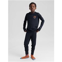 Kids' Lightweight Base Layer Set - True Black