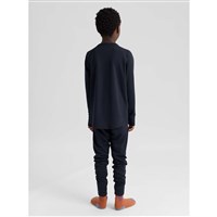 Kids' Lightweight Base Layer Set - True Black