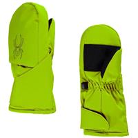 Spyder Mini Cubby Ski Mitten - Boy's - Bryte Green / Black