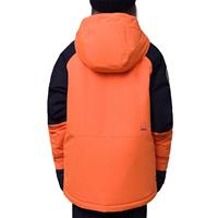 Boys Exploration Insulated Jacket - Nasa Orange Black