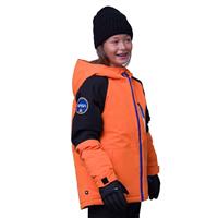 Boys Exploration Insulated Jacket - Nasa Orange Black