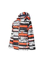 Airship Insulated Jacket (Exploded Stone Stripe) - Studio Shot