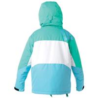 Girls Farah Jacket (Blue Toll/Arcadia Green/White) - Arcadia Green / White / Blue Toll