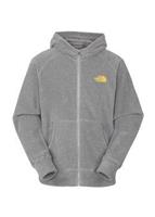Boys Glacier Full Zip Hoodie (Heather Grey/Spectra Yellow) - Boys Glacier Full Zip Hoodie (Heather Grey/Spectra Yellow)