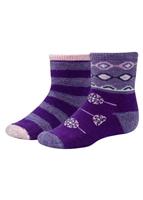 F11 Baby Sock Sampler- 2 Pairs (Grape) - 2011 Baby Sock Sampler- 2 Pairs (Grape)