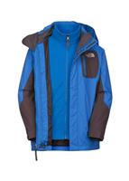 Boys Atlas Triclimate 3-in-1 Jacket (Drummer Blue) - Studio Shot