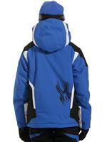 Boys Fang Core 3-in-1 Jacket (Alpine/Black/White) - Back View