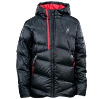 Boys Upside Down Jacket (Black/Red) - Black / Red