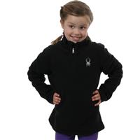 F12 Girls Speed Fleece T-Neck (Black) - Black