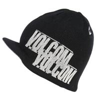 Chase Visor Beanie (Black) - Black