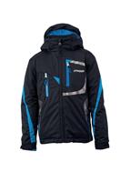 Boys Avenger Jacket (Black/Avalon Blue) - Studio Shot