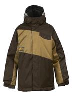 Boys Distortion Jacket (Mocha/Cardboard) - Closeout - Studio Shot