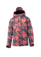 Boys Rail Jacket (Goji Neon Houndstooth) - Studio Shot