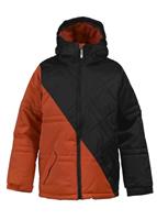 Boys TWC Puffaluffagus Jacket (Hydrant/True Black) - Closeout - Studio Shot