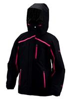 Girls Bugaboo 3-in-1 Tech Parka (Black/Bright Rose) - 'Girls Bugaboo 3-in-1 Tech Parka (Black/Bright Rose)