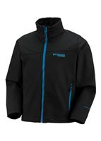 Boys Bugaboo Tech 3-in-1 Parka (Black/Compass Blue) - Softshell Liner