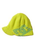 Cascata Reversible Beanie (Black/Tennis) - Reverse Side