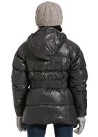 Girls Cocolee Down Jacket (Graphite Grey) - Back View