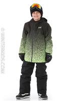 Boys Blackrun Jacket - Black - Under Armour Boys Blackrun Jacket - WinterKids.com                                                                                                    