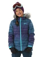 Girls Laila Jacket - Tandem Teal - Under Armour Girls Laila Jacket - WInterKids.com                                                                                                      