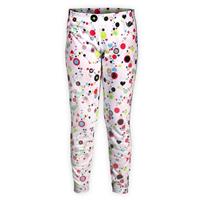 Youth Hot Chilly's Mid Weight Print Bottom - Dots & Hearts - Youth Hot Chilly's Mid Weight Print Bottom                                                                                                            