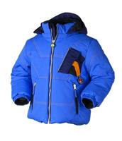 Boys DoubleDiamond Jacket (Electric Blue) - Obermeyer Boys Double Diamond Jacket (Electric Blue)