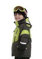 Boys Downhill Jacket (Anthracite) - Side View