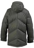 Boys Throw Down Jacket (Gun Metal) - Closeout - Back View