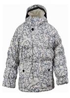 Girls Allure Puffy Jacket (Yarn Multi Print) - Closeout - Studio Shot