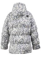 Girls Allure Puffy Jacket (Yarn Multi Print) - Closeout - Back View