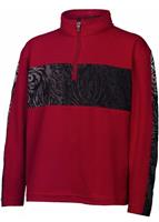 Boys Creepy Dry WEB T-Neck (Red/Black/White) - Closeout - Studio View