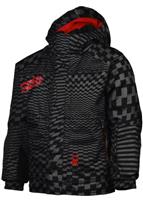 Mini Armageddon Jacket (Checker Print/Volcano) - Closeout - Studio Shot