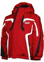 2010 Mini Leader Jacket (Red/Black/White) - Closeout - Studio Shot