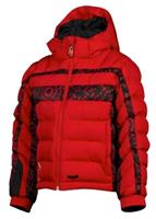 Mini Puff Jacket (Red/Web Bug Print) - Closeout - Mini Puff Jacket (Red/Web Bug Print) - Closeout