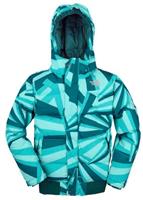 Girls Aerial Down Jacket (Ibiza Blue) - Closeout - Studio Shot