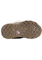 Girls Nuptse Fur II (Demitasse Brown/Moonlight Ivory) - Bottom